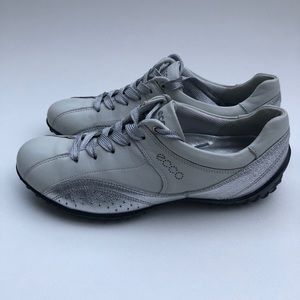 ecco leather sneakers